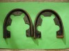  WW2 GERMAN pair of horse shoe heel irons for boots 