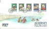 ALDERNEY 1998 Diving Club set FDC 