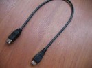 Mini usb 5 pin male to micro usb male M/M cable adapter 
