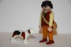 PLAYMOBIL MEDIEVAL  CAMPESINO CON PERRO 