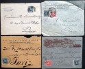 SPANIEN - ESPAÑA - ESPAGNE - SPAIN : 4 Belege aus 1902 nach Paris FR 