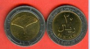YEMEN 20.00 BImetal UNC 