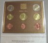 Set Oficial Euros del Vaticano 2011 Papa Benedicto XVI 