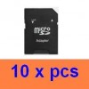 NEW 10 PCS MICRO SD SDHC MEMORY CARD ADAPTER FOR 4GB 8GB 