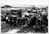 1942 Original Photo WW ll Germans Pull Vehicles In Mud SOVIET EASTERN FRONT  