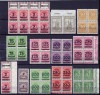 GERMANY SMALL SELECTION OF NEVER HINGED MULTIPLES, PO FRESH 