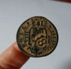 8 MARAVEDIS FELIPE  IV-1607.RESELLADA (P59-09) 