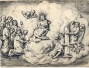 Dibujo a lápiz.Venida de la Virgen del Pilar a Zgz 