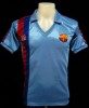 BARCELONA F.C.1984 AWAY BLUE  RETRO SHIRT XL size 46