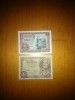 2 BILLETES DE 1  PESETAS  EBC SIN CIRCULAR  