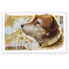 OWNEY THE POSTAL DOG 50+ USED - ON PAPER -  