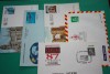 Spanien. 5 verschiedene Ganzsachen 4  x * ungebraucht  1 x  mit Ersttagsstempel