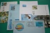 Spanien. 5 verschiedene Ganzsachen 4  x * ungebraucht  1 x  mit Ersttagsstempel