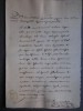 MANUSCRITO AÑO 1855 FISCAL SELLO EN SECO DE OFICIO CERVERA LLEIDA 