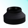 52mm 3-in-1 Rubbor Lens Hood 4 Canon Nikon Pentax Sony 