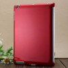 Hard Back Case Work w/ iPad 2 Smart Cover  Trans-Red 