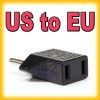 New US to EU European Travel Adaptor Adapter AC Power Converter Plug Connector 