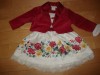 NEW girl LULLABY CLUB for Target 2PC SET/lot velvet Holiday jacket/dress 3 mos.  