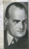 1945 Press Photo ex-SS Gen. Hans Frank at Nuernberg War Crimes Trial 