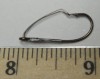 100 New Weedless Sproat Hooks Bronze Finish Style HXBWSB-4 Size 4 Straight Eye 