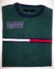 NWT Mens Tommy Hilfiger Short-Sleeve Green T-shirt M, Medium 