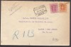 Spanish commercial registered  cover of 193oth  sent to USA RCA VICTOR 
