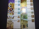 LOTE 12 ENTEROS POSTALES (TARJETAS). SERIES COMPLETAS