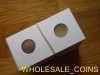 $WHOLESALE_COINS€ LOTE 500 CARTONES PARA MONEDAS NUEVOS 2 CENTIMETROS OCASIÓN 