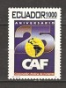 ECUADOR 1995: CAF anniversary - MNH 