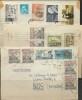 Spain stamps on 3 Spanish inland covers 1968-86 