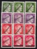 ÖSTERREICH 1945  ANK  660 -663  HITLER FREIMARKEN  3 SÄTZE **