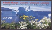 Greenland 1989 Booklet #1 Complete MNH, Queen, Panes Scott #91a, #130a, Facit H1 