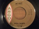 ETTA JAMES AT LAST 45 I JUST WANT TO MAKE LOVE TO YOU ARGO 5380 11027 