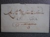 PREFILATELIA  CARTA  AÑO 1803  MATARO A TARRAGONA PORTEO B5 