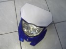 Enduro Yamaha WR 250 F & WR 450 F Frontmaske mit Klarglas Scheinwerfer NEW Neu 