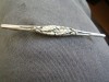 Antike Brosche Silber  