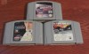 3 x nintendo 64 games 