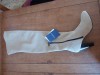 Above the knee beige boots Pedro Miralles size 36 