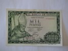 SPAIN ESPAÑA 1965 1000 PESETAS  PICK 151  UNC- 