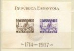 GUERRA CIVIL RIUDAR DE BAGES HOJA BLOQUE   SOFIMA 6 RARA