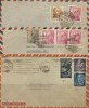 Spain stamps on 3 Spanish covers > US 1949-56 