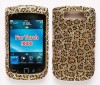LEOPARD FINESSE FOR BLACKBERRY TORCH 9800 RHINESTONE BLING CASE COVER 