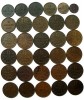 31 OLD GUERNSEY COINS 1830 ONWARDS,1,2,4,8 DOUBLES 