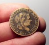 011-INDALO- Spain. Isabel II. Nice 2 1/2 Céntimos de Escudo 1868 Barcelona !!!!! 