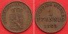 Hessen-Darmstadt 1 Pfennig 1862 