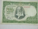 Billete 1000 Ptas Sorolla. 