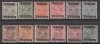 WURTEMBERG ^^^^^1919  x12  mint OFFICIALS  hcv@ ab 1088 