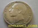 $WHOLESALE_COINS€ ALFONSO XII 1 PESETA PLATA 1885 *85 MUY ESCASA OCASIÓN 