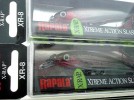 ** Lot of 2 Rapala New IN ORIGINAL BOX XR-8 Silver Silver 1 Day Fishing Lures 