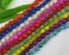 Wholesale 108PCS Multicolor Turquoise Carved Skull Beads 